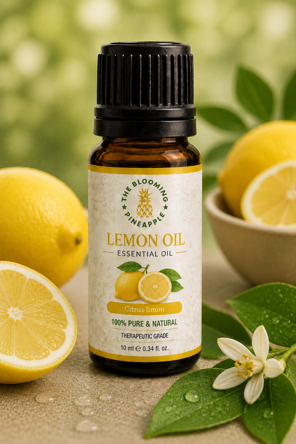 Lemon Essential Oil (Citrus limon) - 10ml
