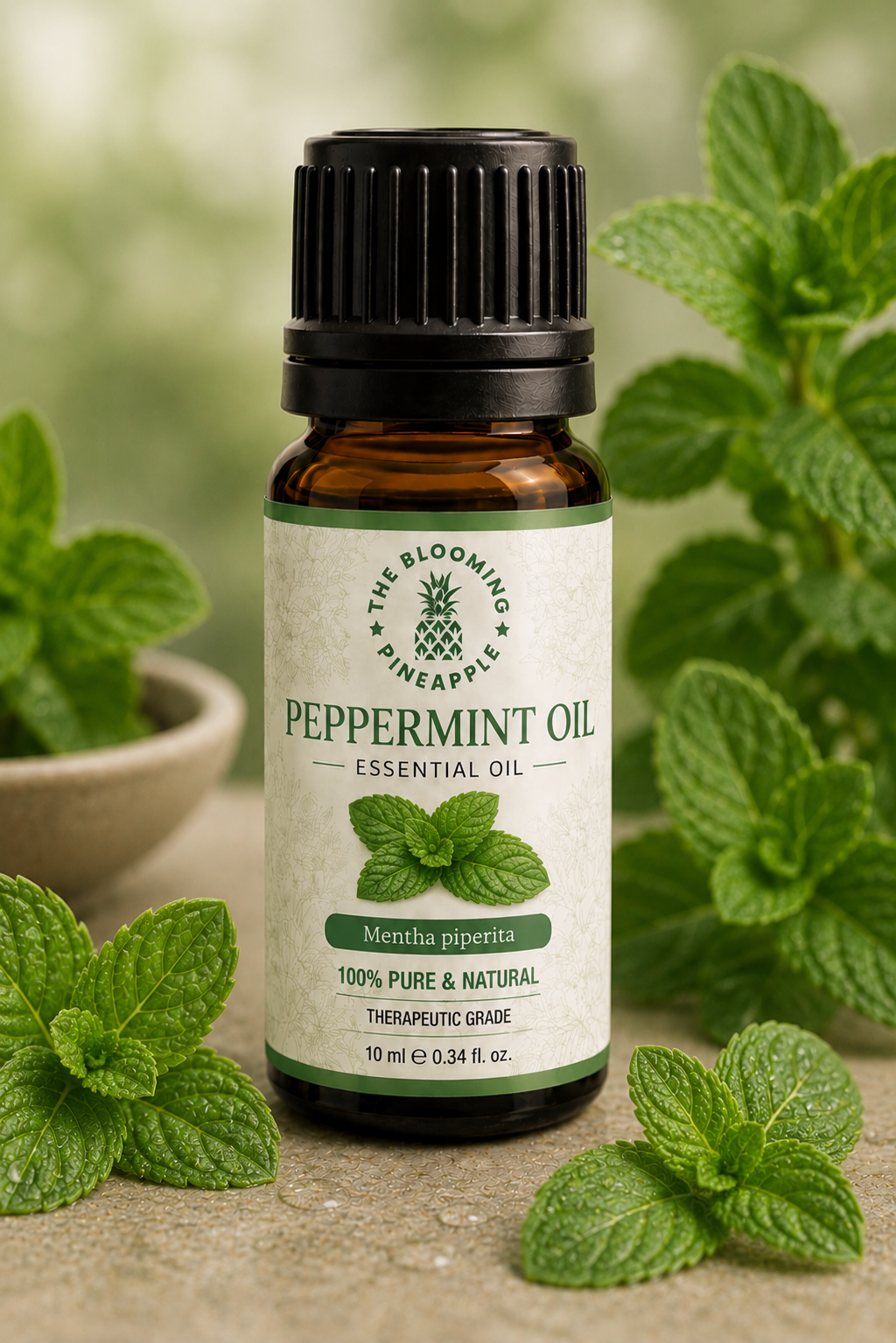 Peppermint Essential Oil (Mentha piperita) - 10ml