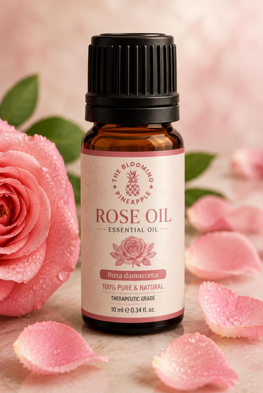 Rose Essential Oil (Rosa damascena) - 10ml
