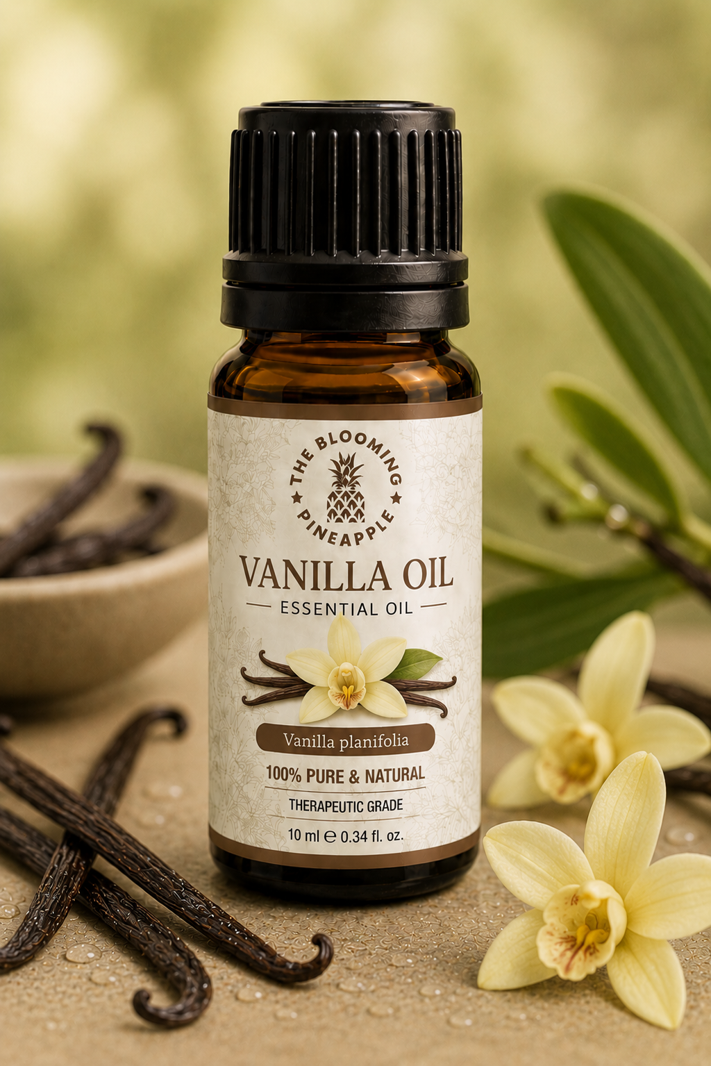 Vanilla Essential Oil (Vanilla planifolia) - 10ml
