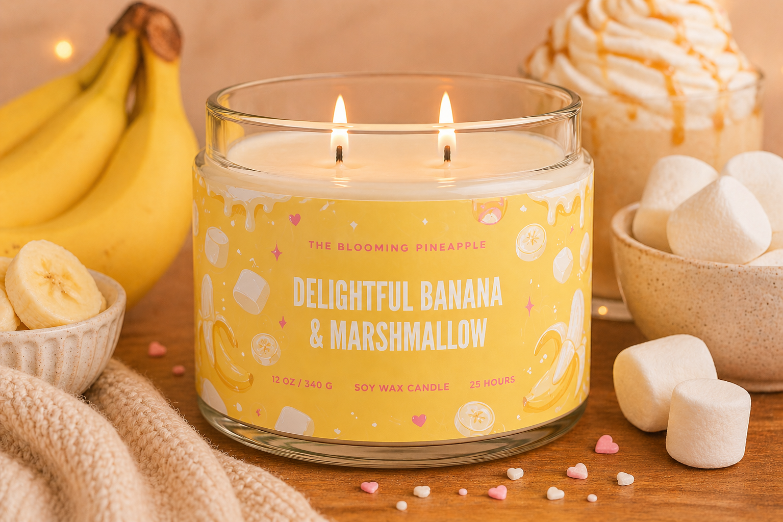 Delightful Banana & Marshmallow