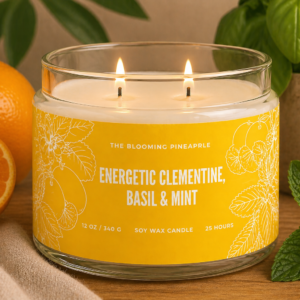 Energetic Clementine Basil & Mint